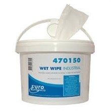 Handcleaner Euro wet wipes 4 emmers a 150st