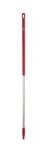 Vikan Hygiene aluminium steel 1510mm Ø31mm rood
