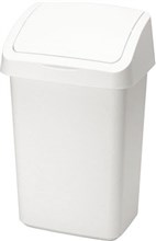 Curver afvalbak Swing roomwit 50ltr
