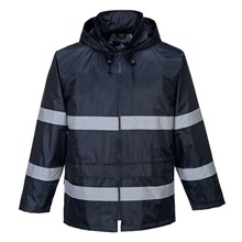 Portwest regenbroek Lona navy met striping