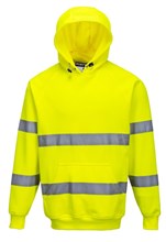 Portwest Hooded sweater Hi-Vis geel