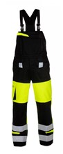 Hydrowear Mira Amk. overall fluor zwart/geel