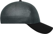 Cap seamless mesh zwart one size