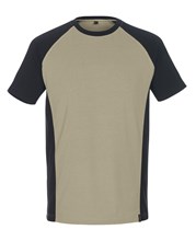Mascot T-shirt Potsdam licht khaki / zwart