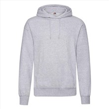 Hooded sweater Fruit of the Loom Heather Grey