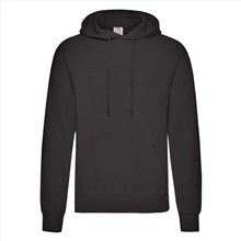 Hooded sweater Fruit of the Loom zwart