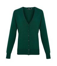 Dames Vest V-hals Premier bottle green