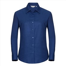 Russell damesblouse classic Oxford LS Bright Royal
