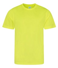 T-shirt JustCool men electric yellow