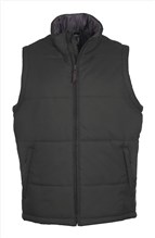 Bodywarmer Sol's warm charcoal grijs