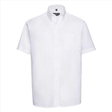 Herenoverhemd Russell classic Oxford SS wit