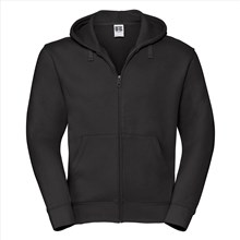 Rusell Zip Hoody zwart