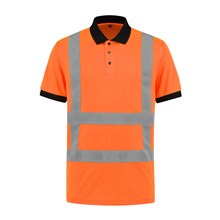 Poloshirt MBR RWS oranje SS
