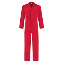 Drukknoop overall MBR rood