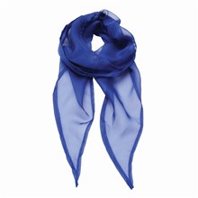 Damesshawl kobalt blauw