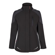 Engel softshell Galaxy dames zwart/grijs