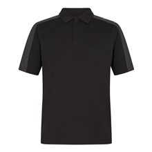 Engel polo Galaxy zwart/grijs