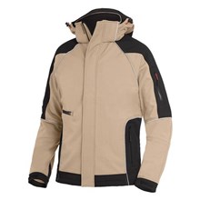 FHB Softshelljack Walter beige/zwart