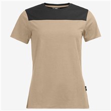 FHB dames T-shirt Kira beige/zwart 