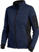 Fleecejack dames FHB Marieke marine/zwart