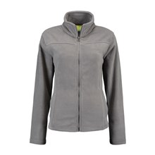 L&S Polar Fleecevest p.grey for her