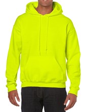 Gildan Hooded sweater Safety Green