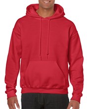 Gildan hooded sweater Rood