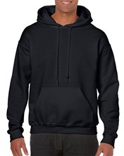 Gildan Hooded sweater zwart
