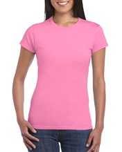 Gildan T-shirt Softstyle Lady Azalea Pink