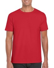 Gildan T-shirt Softstyle unisex Rood