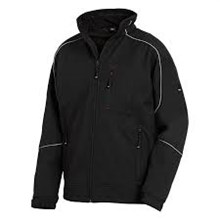 Softshell jack FHB Walter zwart