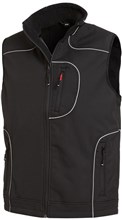 Softshell Bodywarmer FHB Martin zwart mt XXL