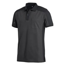 Poloshirt FHB Konrad antraciet/zwart