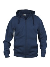 Clique Basic Hoody Full Zip navy