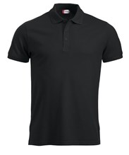 Clique heren polo Manhattan zwart