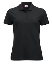 Clique dames polo Manhattan zwart