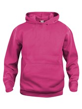 Clique Basic Hoody Junior Helder Kersen
