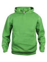 Clique Basic Hoody Junior Appelgroen