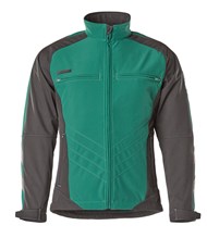 Mascot Softshell jack Dresden groen/zwart
