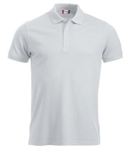 Clique heren polo Manhattan wit