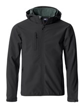 Clique Basic Hoody Softshell zwart