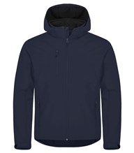 Clique Basic Hoody Softshell navy