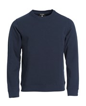Clique sweater Classic ronde hals dark navy