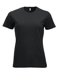 Clique Classic dames T-shirt zwart 