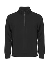 Clique Basic sweater half zip zwart