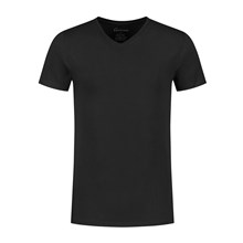 T-shirt Jazz V-neck zwart