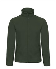 Polarfleece vest B&C groen