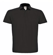 Poloshirt B&C ID.001 zwart