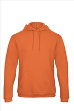 B&C Hooded sweater oranje