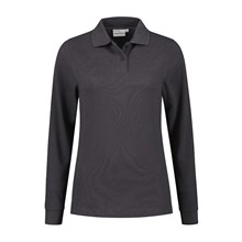 Poloshirt Matt LS Ladies Graphite